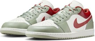 Nike Jordan Air Jordan 1 Low Sneaker in Sail/Jade Horizon at Nordstrom, Size 11.5