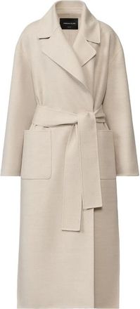Fabiana Filippi Belted Notch-lapels Coat