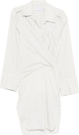 Iro Lazul gestreepte katoenen jurk