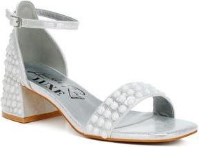 London Rag Nocturnal Sandal in Silver at Nordstrom Rack, Size 10