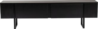Hanah Home Mueble Para La Tele De Madera <> - 180 X 29 X 50 Cm - Negro