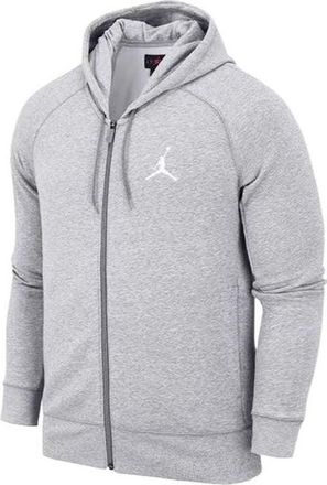 Nike Jordan Air Jordan Zipper Hooded Jacket Mens Grey AH3932-063