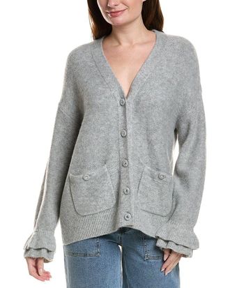CeCe by Cynthia Steffe Cece Ruffle Cuff Cardigan