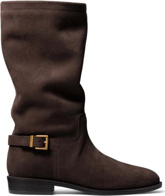 Michael Kors Harleigh su&egrave;de laars - Dames - Schoenen - Bruin - Maat: 38 1/2 EU Su&egrave;de