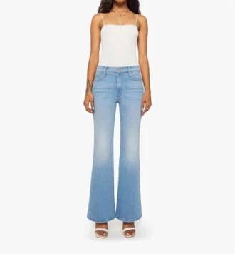 Mother Lil Doozy Jeans In Denim Blue