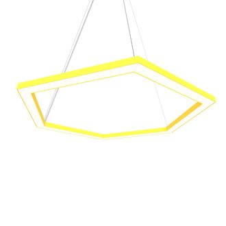Lumicom Esagono L&aacute;mpara De Techo &Oslash;60 Monocolor Mate