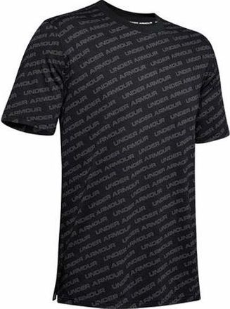 Under Armour Mens Under Armour UA Unstoppable Wordmark Short Sleeve Black T-Shirt 1345563-001