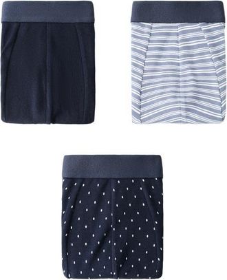 Mango 3-Pack Boxer Briefs in Navy at Nordstrom, Size Medium