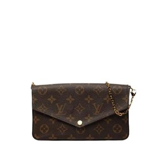 Louis Vuitton Pre-owned Pochette Felicie - - Pre-owned - Donna - Marrone - ONE SIZE
