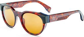 Etnia Barcelona Cuba Polarized HV Mens Sunglasses Tortoiseshell Size 53
