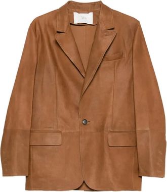 Tela Giacca Golde - Dames - Blazers - Bruin - XS - Jassen