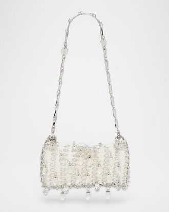 Paco Rabanne Sac A Main Crystal-Embellished Resin Disc Shoulder Bag