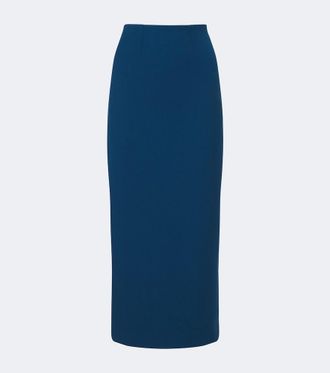 Roland Mouret Falda tubo de crep&eacute;