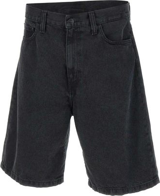 Carhartt Work in Progress Heren, Korte broeken, Zwart, Maat: W30 Katoen