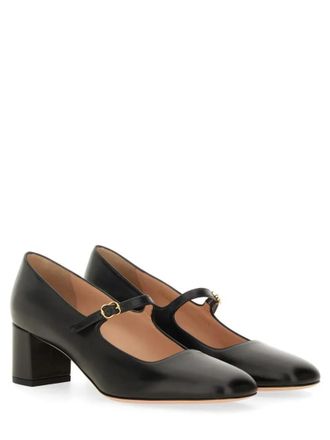 Bally Hohe Schuhe - Mary Jane Betyna D&egrave;collet&eacute; - Gr. 39 (EU) - in Schwarz - f&uuml;r Damen