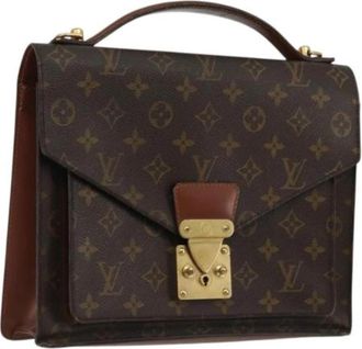 Louis Vuitton Pre-owned Vintage Handbag - Dames - Vintage Handtas - Bruin - ONE Size - Vintage