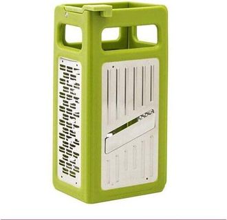 OEM E-ambar - Rallador Multifuncional Plegable De Acero Inoxidable Para Rebanar Y Rallar Finamente - Ideal Para Queso, Verduras Y Jengibre