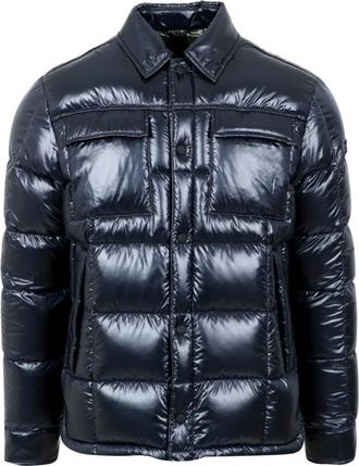 Tatras Koneloto Donsjas - Heren - Gewatteerde jassen - Blauw - L - Leer - Jassen