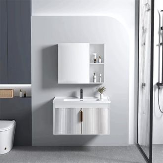Rea Rea - Conjunto De Mueble De Ba&ntilde;o Con Lavabo Astor White 60cm