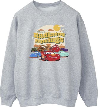 Disney Dames/Dames Cars Radiator Springs Groep Sweatshirt (Sportgrijs)