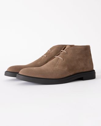Boss Orange by Hugo Boss Calev Mens Shoes Boots in Grey Suede - Size UK 10