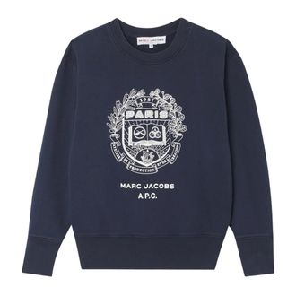 A.P.C. Sweatshirts, female, Blue, Size: XL Sweatshirts