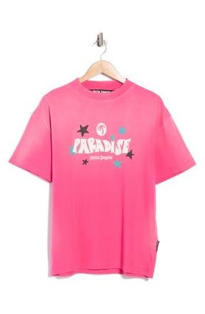 Palm Angels Logo Graphic T-Shirt in Fuchsia at Nordstrom Rack, Size Xxx-Large