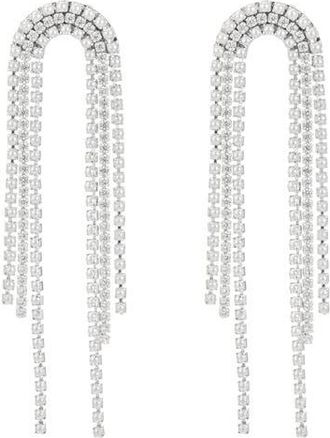 Untamed Petals Cairo Rainbow Drop Earrings in Silver at Nordstrom