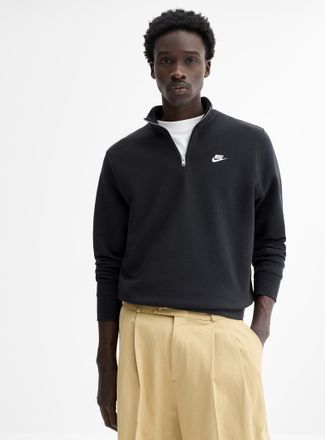 Nike Mens Sportswear Club quarter-zip sweatshirt