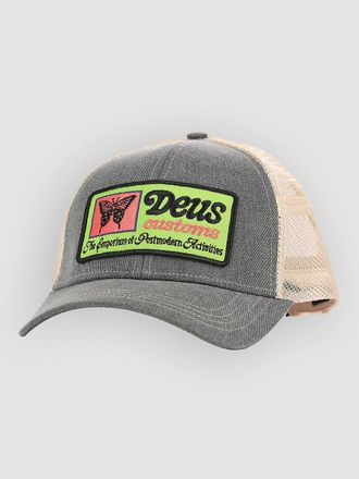 Deus Slapstick Trucker Cap schwarz