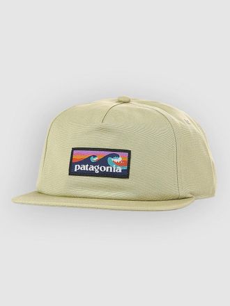 Patagonia Boardshort Label Funfarer Cap gr&uuml;n
