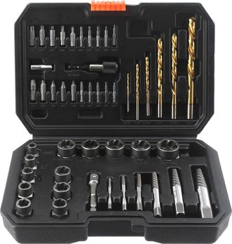 OEM Juego De Extractores De Tornillos Y Juego De Brocas Para Taladro A La Izquierda - Kit De 48 Piezas De F&aacute;cil Extracci&oacute;n De Pernos Para Quitar Pernos, T