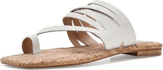 Donald J Pliner Hazie Womens Sandals Porcelain : 7.5 M, Leather