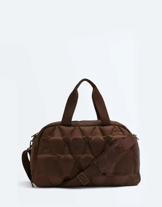 Oysho Oysho - Borsone tecnico imbottito marrone-Rosa