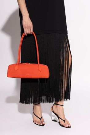 Alaia Satin Bag Le Teckel Medium, Womens, Orange