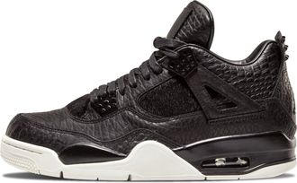 Nike Nike Air Jordan 4 Retro Premium, Mens Fitness Shoes, Black Grey Black Black Sail, 11 UK (46 EU)