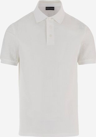 Emporio Armani Polo Emporio Armani In Cotone Con Logo