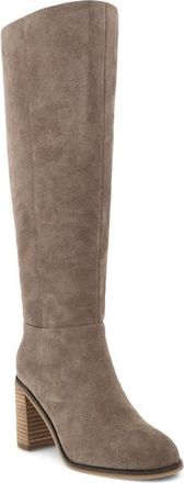 Mia Landen Knee High Boot in Taupe at Nordstrom, Size 6.5
