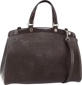 Louis Vuitton Brea Electric Epi Leather Purple Leather Handbag (Pre-Owned)