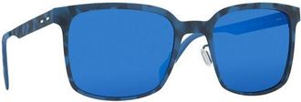 Italia Independent II 0500 023.000 Mens Sunglasses Blue Size 55