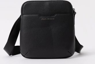 A|X Armani Exchange Mens Armani Exchange Mens Slim Envelope Messenger Bag - Black UC001 - Size: ONE size
