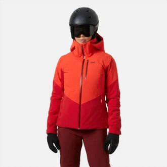 Helly Hansen Womens Alphelia Ski-Snowboard Jacket In Red