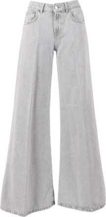 Dondup Pantalone Marlen - Dames - Loose Fit Jeans - Grijs - W30 - Jeans