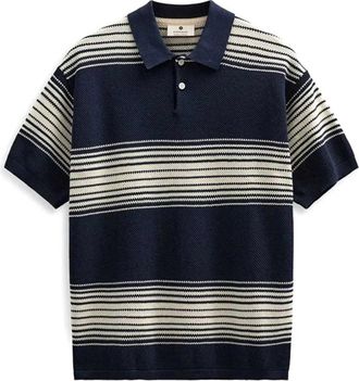 Anerkjendt Polo Shirt - Heren - Polos - Blauw - S - Katoen - Tops