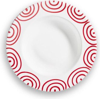 Gmundner Keramik Gmundner Keramik - Gmundner Ceramics Rojo Flameado, Plato Hondo Gourmet (&oslash; 24cm)