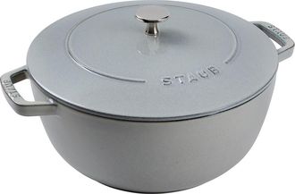 Staub 5-Quart Enameled Cast Iron Cocotte in Graphite Grey at Nordstrom