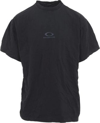 Balenciaga T-Shirts, male, Black, Size: M Oversized T-Shirt