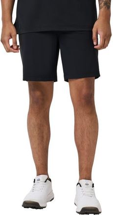 Travis Mathew Hero Hour Golf Shorts in Black at Nordstrom, Size 34