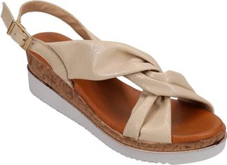Sesto Meucci Womens Raisa Platform Sandal In Ice Suede