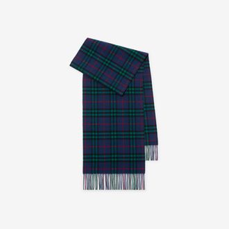 Burberry Check Cashmere Scarf